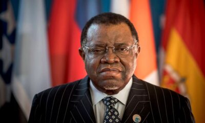 Presidente de Namibia Hage Geingob