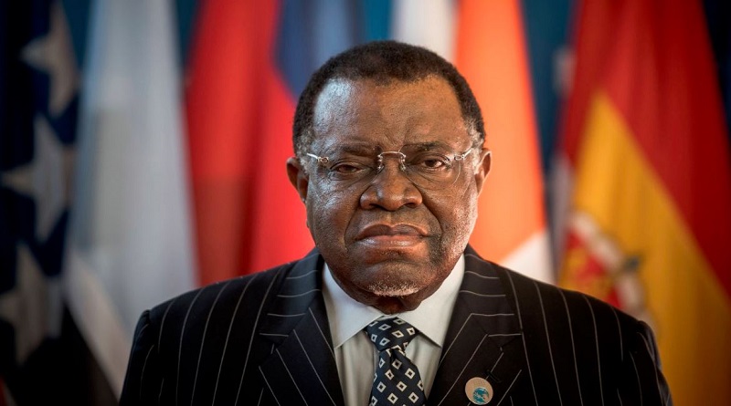 Presidente de Namibia Hage Geingob