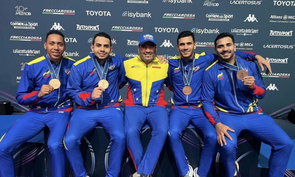 Equipo venezolano de Esgrima masculino ratificó su nombre en París 2024-Agencia Carabobeña de Noticias – ACN – Deportes
