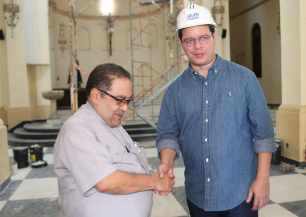 Fuenmayor inspeccionó trabajos de la Iglesia Santa Rosa - Agencia Carabobobeña de Noticias