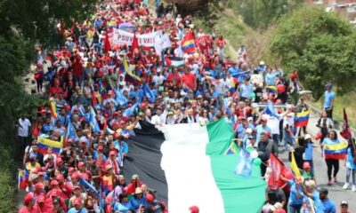 Venezolanos marcharon en Caracas para pedir "el fin del genocidio" en Gaza-Agencia Carabobeña de Noticias – ACN – Noticias nacionales