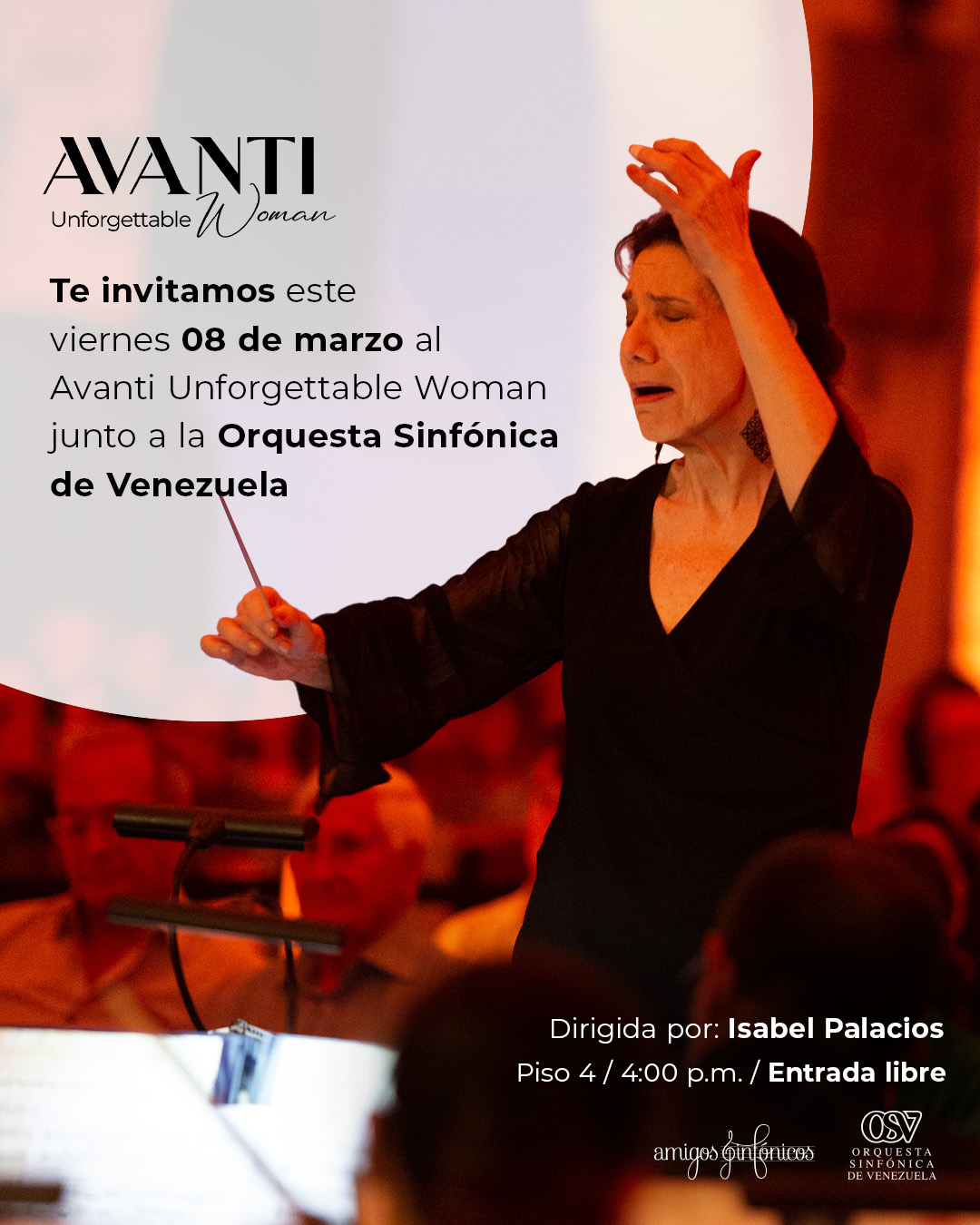 Día de la Mujer en Avanti - Concierto de la sinfonica en Avanti