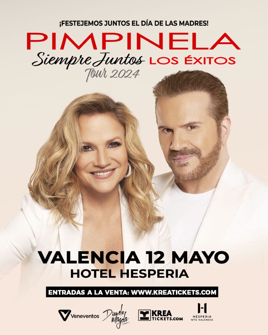 Pimpinela ofrecerá concierto para las madres - Agencia Carabobeña de Noticias
