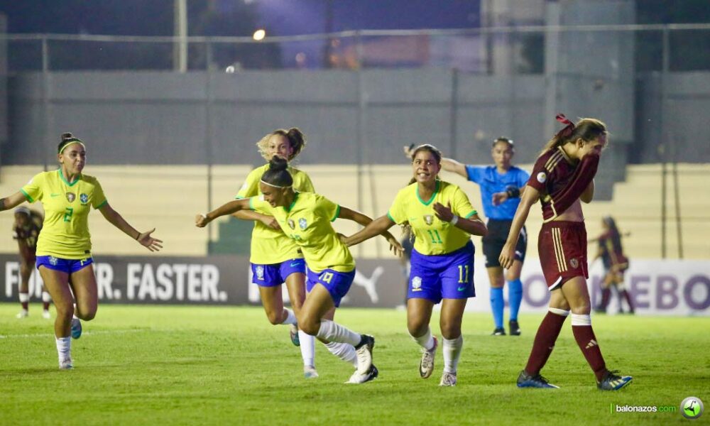 La Vinotinto Sub-17 femenina debutó con derrota ante Brasil en el Sudamericano-Agencia Carabobeña de Noticias – ACN – Deportes