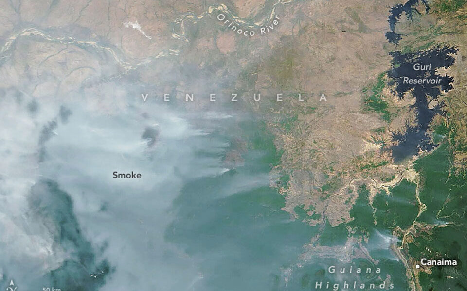 NASA registró récord de 20.000 incendios en Venezuela durante 2024-Agencia Carabobeña de Noticias – ACN – Noticias nacionales