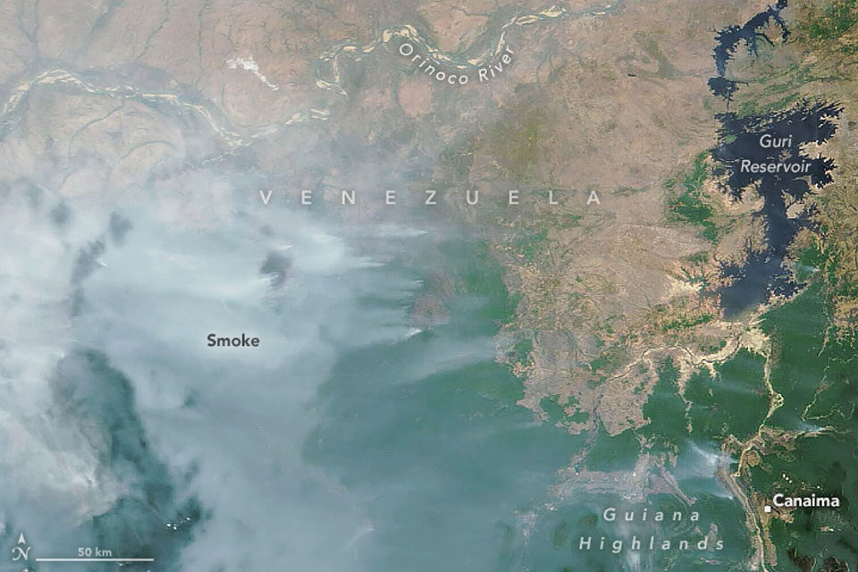 NASA registró récord de 20.000 incendios en Venezuela durante 2024-Agencia Carabobeña de Noticias – ACN – Noticias nacionales