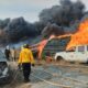 Fuerte incendio se registró en patio de talleres del sistema ferroviario-Agencia Carabobeña de Noticias – ACN – Sucesos