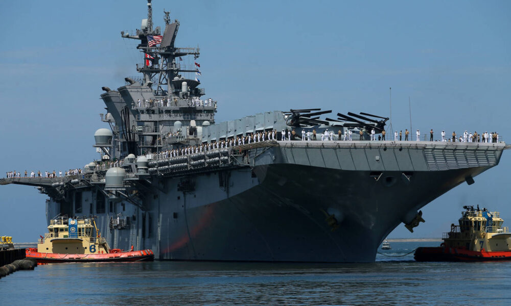EE. UU. sitúa buques de guerra para defender a Israel - Agencia Carabobeña de Noticias