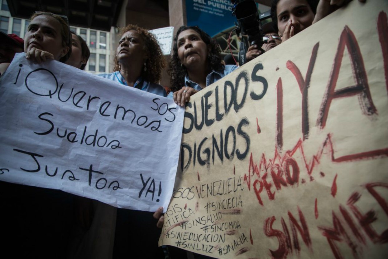 Exigencia y reclamo de los trabajadores venezolanos es un aumento de sueldo-Agencia Carabobeña de Noticias – ACN – Economía