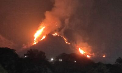 nuevo incendio forestal El Ávila este miércoles 10 abril - Waraira Repano- Agencia Carabobeña de Noticias - Agencia ACN- Noticias Carabobo