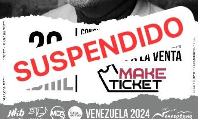 Suspenden Marcos Witt Caracas