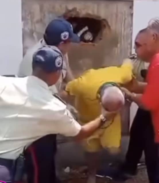 Reos hicieron un agujero para fugarse y fueron recibidos por policías-Agencia Carabobeña de Noticias – ACN – Sucesos