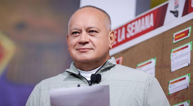 Cabello, le advirtió a Irfaan Ali, que se prepare si ha "pensando hacer algo contra Venezuela".-Agencia Carabobeña de Noticias – ACN – Noticias internacionales