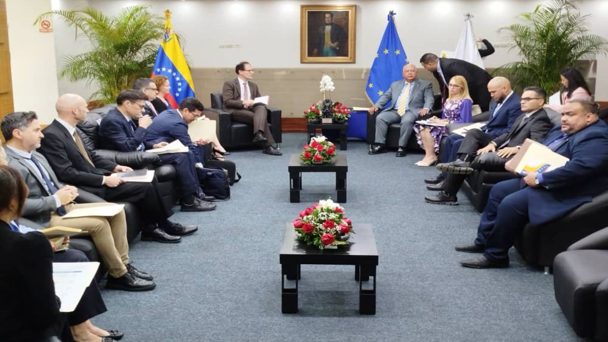 CNE sostiene segundo encuentro con Misión Exploratoria de la UE- Agencia Carabobeña de Noticias - Agencia ACN - Noticias Política