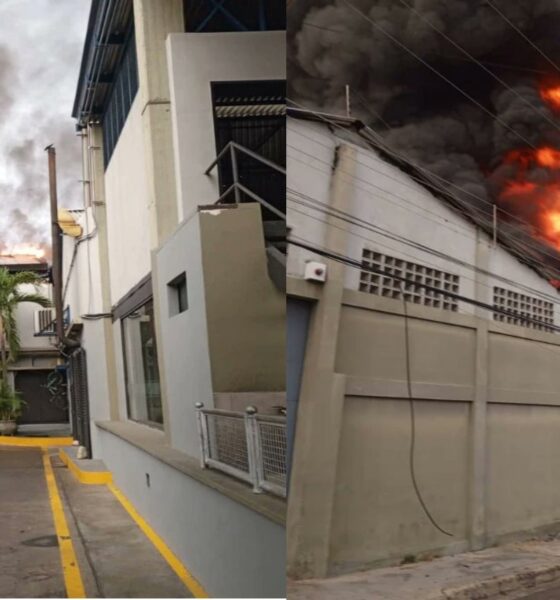 Incendio en autolavado de Aragua - Agencia Carabobeña de Noticia - Agencia ACN - Noticias sucesos