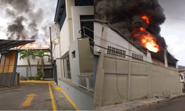 Incendio en autolavado de Aragua - Agencia Carabobeña de Noticia - Agencia ACN - Noticias sucesos
