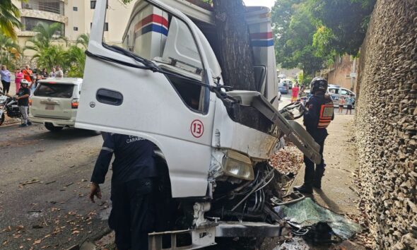 Murió conductor al estrellar camión en El Parral - Agencia Carabobeña de Noticias