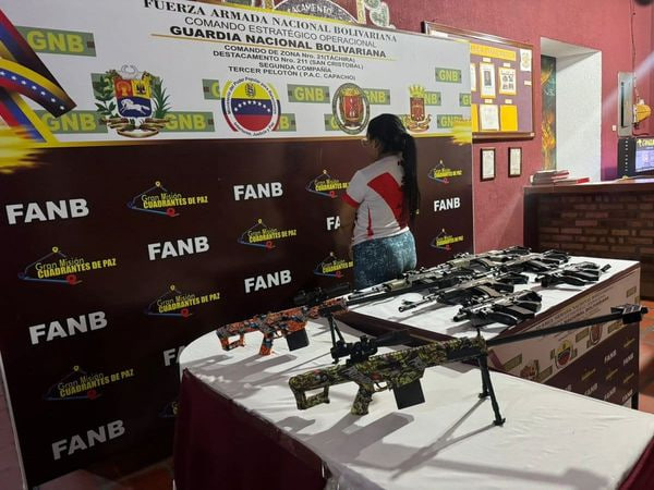 detenida traficante de armas del Tren de Guayana - Agencia Carabobeña de Noticias - Agencia ACN- Noticias Carabobo