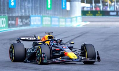 Verstappen en salida del esprint de Miami - Agencia Carabobeña de Noticias