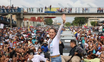 María Corina Machado continúa su gira y desde este martes visita al estado -Agencia Carabobeña de Noticias – ACN – Política