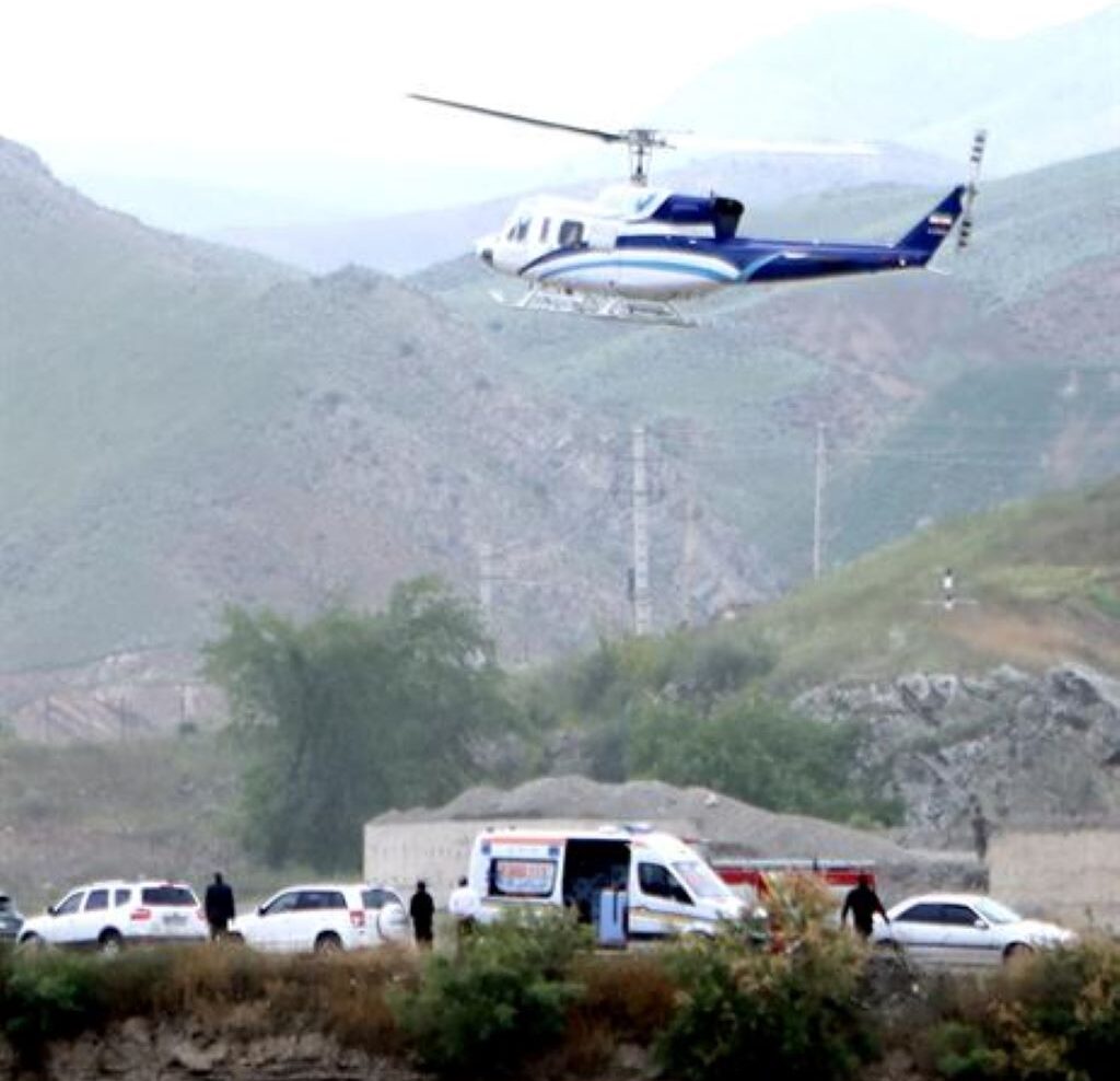 helicóptero del presidente de Irán - Agencia Carabobeña de Noticias - Agencia Carabobeña de Noticias