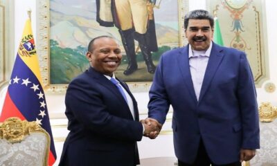 Maduro con primer ministro de Santo Tomé  - Agencia Carabobeña de Noticia - Agencia ACN - Noticias política
