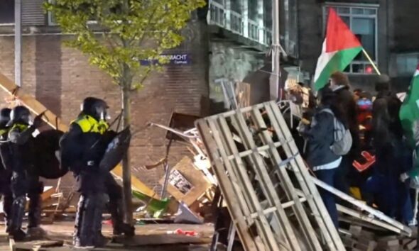 Más de 30 detenidos tras enfrentamientos en protesta propalestina en Países Bajos-Agencia Carabobeña de Noticias – ACN – Noticias internacionales