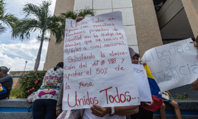 protesta familiares de privados de libertad en Caracas - Agencia Carabobeña de Noticias - Agencia ACN- Noticias Carabobo