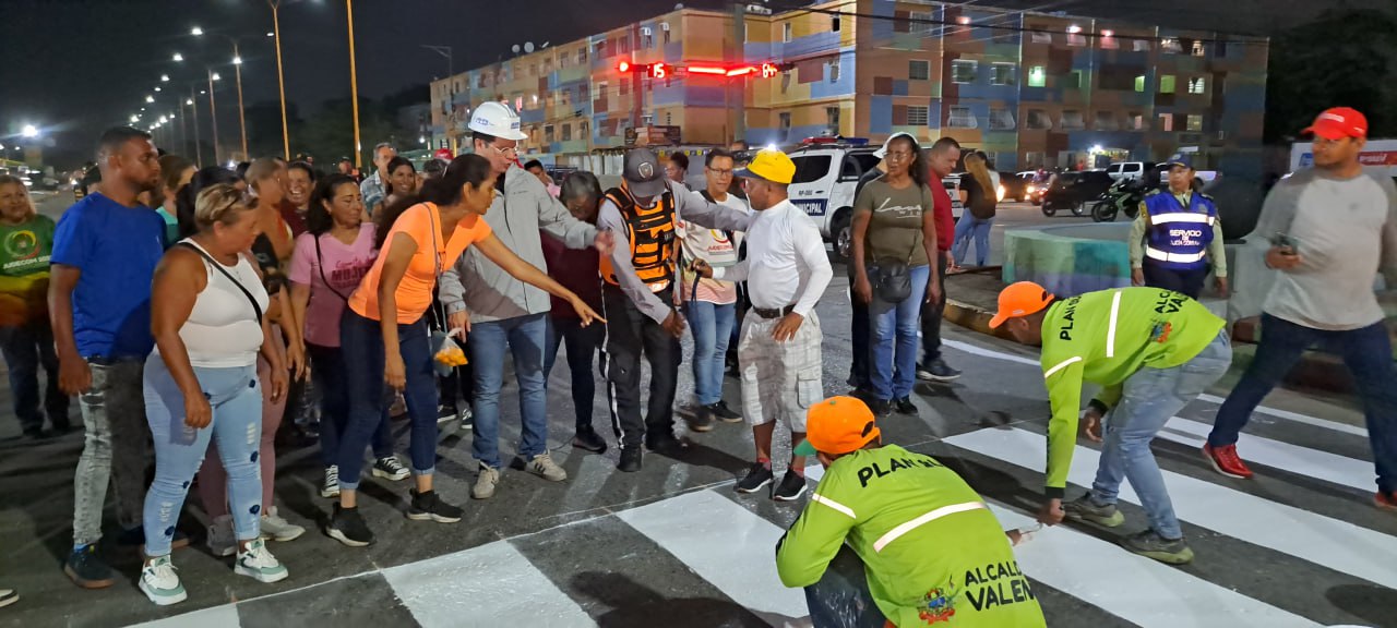 El alcalde Julio Fuenmayor, supervisó los trabajos