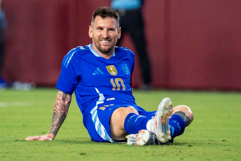 Messi quiere una foto con Jordan - Agencia Carabobeña de Noticias