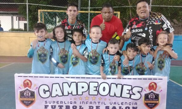 Superliga Infantil Valencia de Fútbol de Salón - Agencia Carabobeña de Noticias