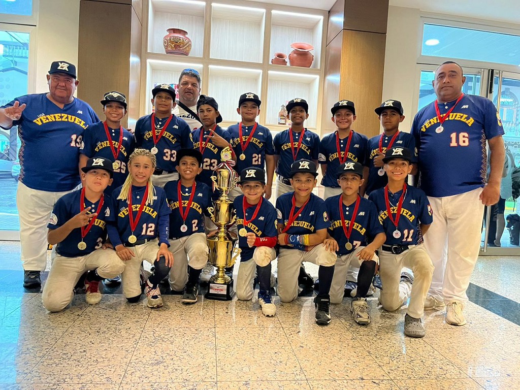 Venezuela campeón del Premundial de Béisbol Sub-10 - Agencia Carabobeña de Noticias