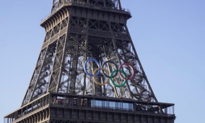 anillos de los Juegos olímpicos París 2024, ya están en la Torre Eiffel - Agencia Carabobeña de Noticias - Agencia ACN- Noticias Carabobo
