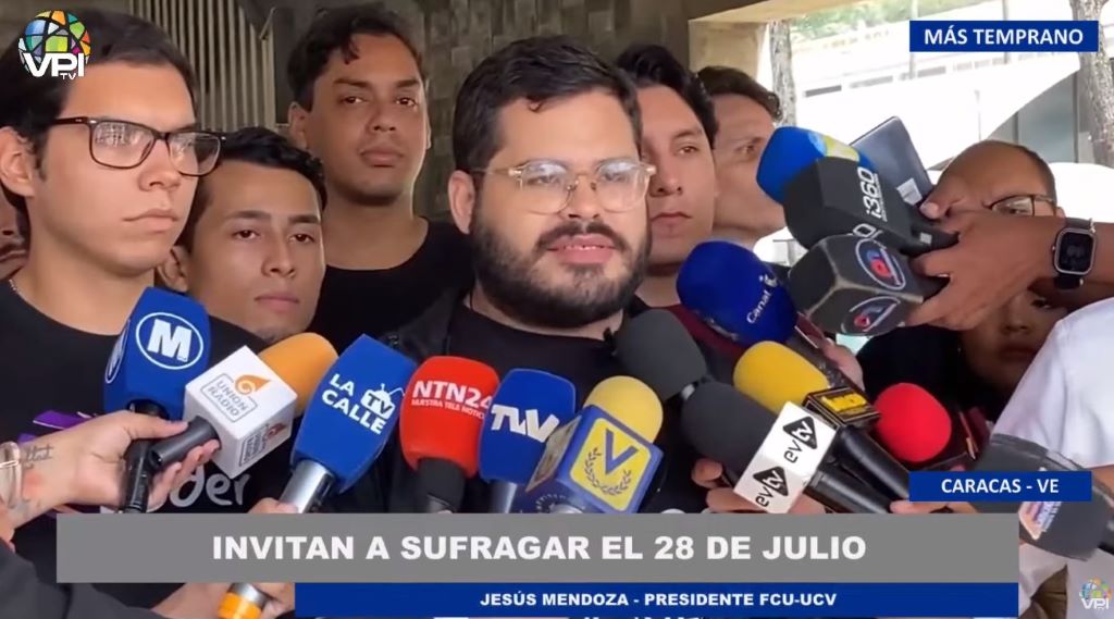 Federación Universitaria pide a jóvenes vigilar el voto - Agencia Carabobeña de Noticias