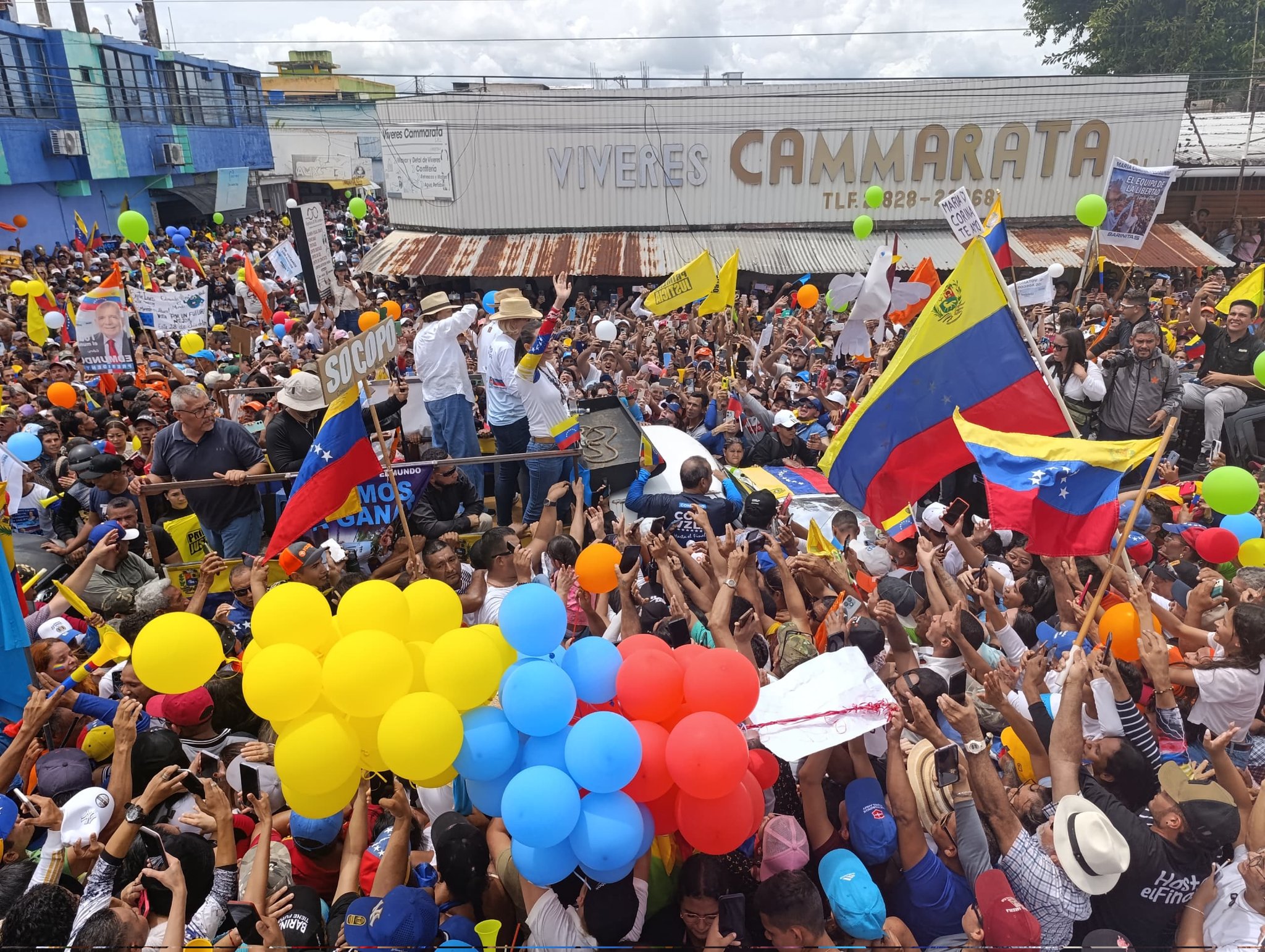 Edmundo González fue recibido en Barinas - Agencia Carabobeña de Noticia - Agencia ACN - Noticias internacional