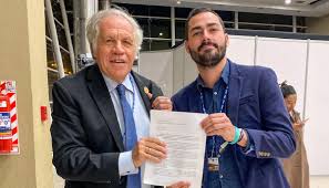 Jóvenes por el clima entregaron declaración a secretario general de la -Agencia Carabobeña de Noticias – ACN – Noticias internacionales