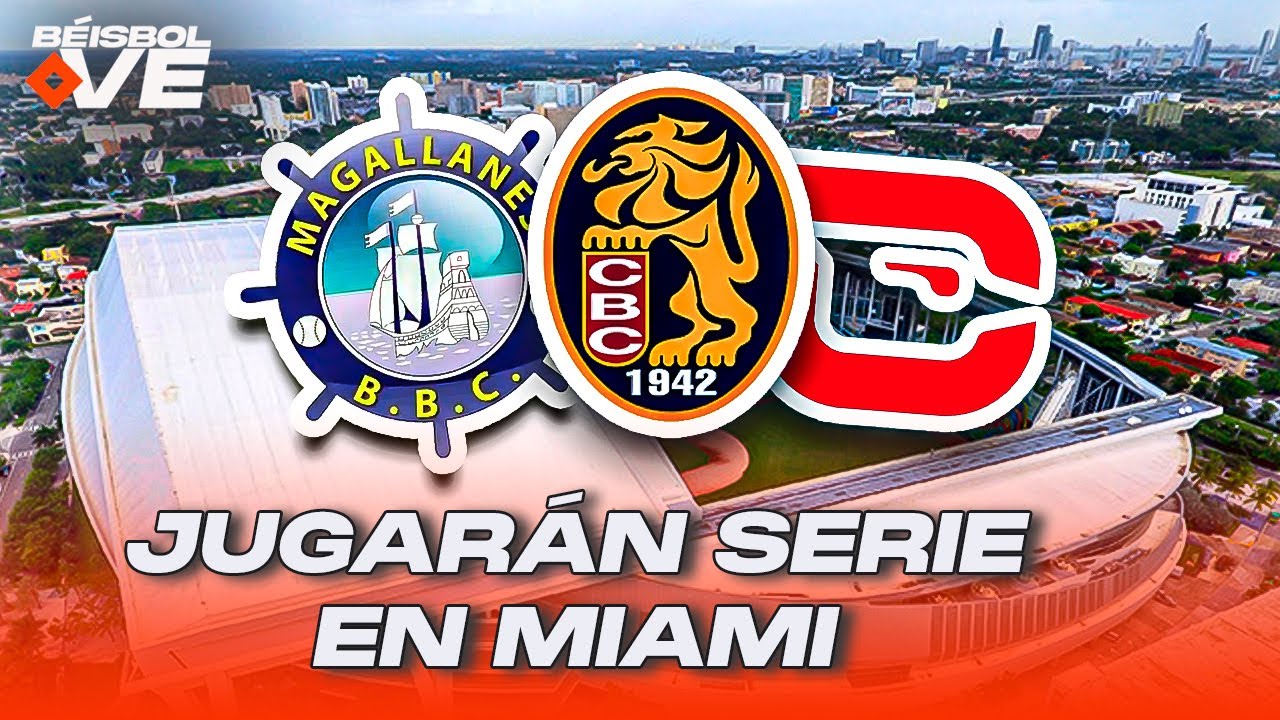 Caracas, Magallanes y Cardenales jugarán serie en Miami durante la próxima temporada