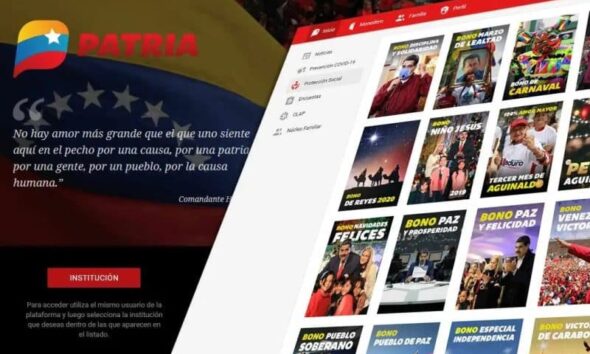 Sistema Patria inició pago de bonos mayo-Agencia Carabobeña de Noticias – ACN – Economía