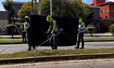 Fumcosandi trabaja en mantenimiento y limpieza - Agencia Carabobeña de Noticias