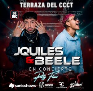 Anuncian concierto de Beéle y J Quiles en Venezuela