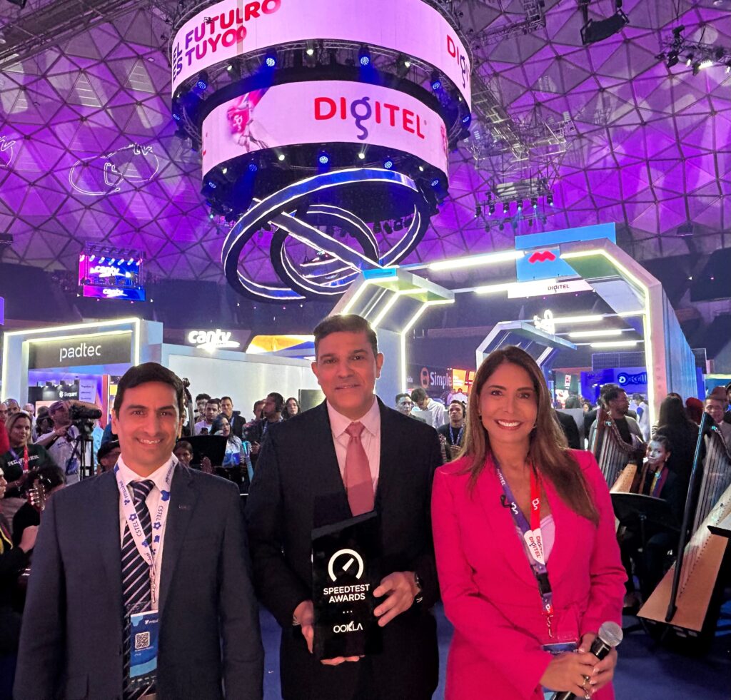 Digitel fue premiada con el Speedtest Award como la red móvil más ...