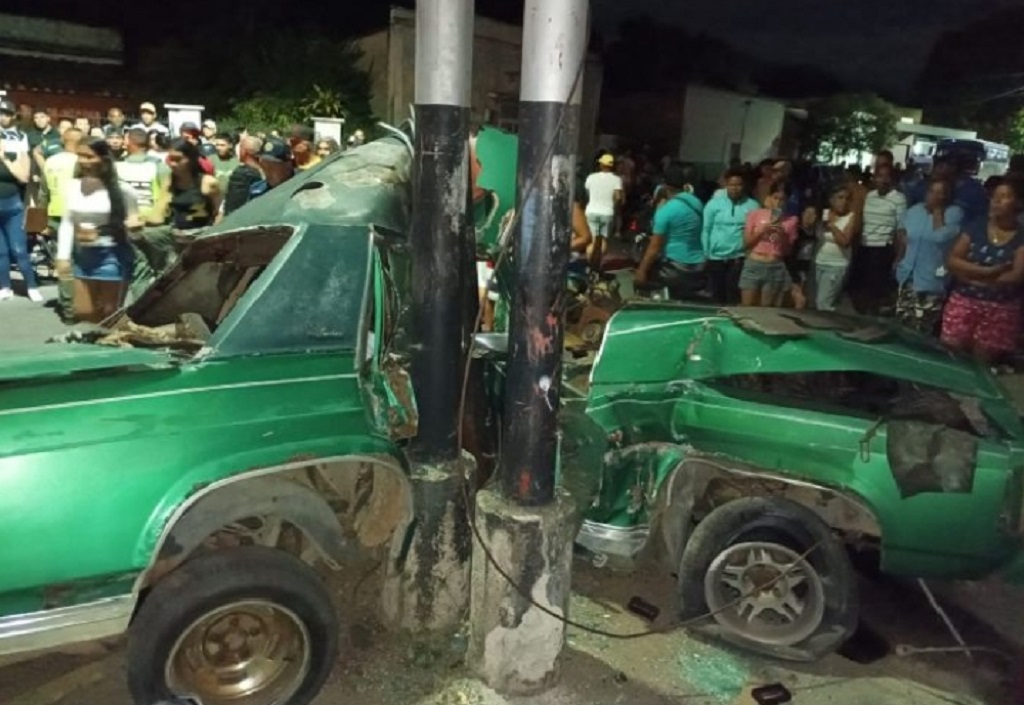 Dos fallecidos en accidente en San Mateo estado Aragua