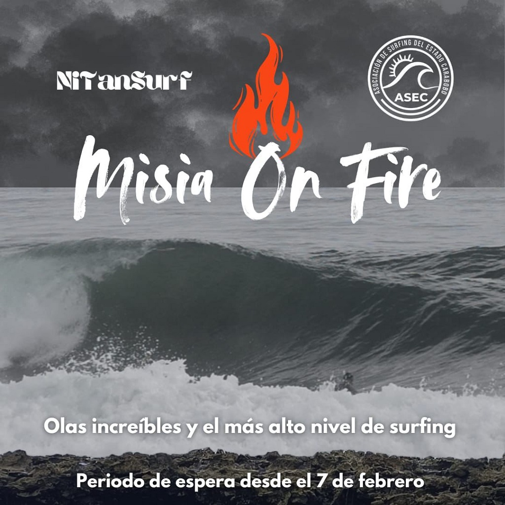 Invitacional Misia On Fire de surfing - Agencia Carabobeña de Noticias