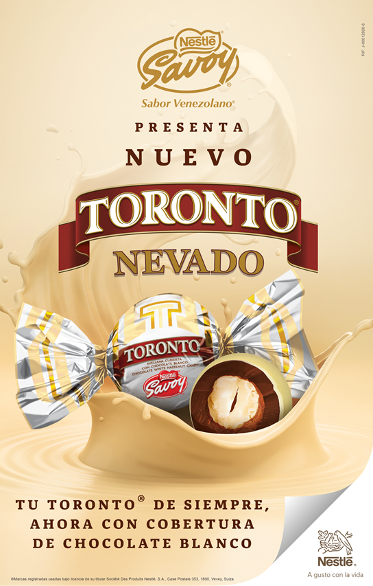 Toronto chocolate blanco