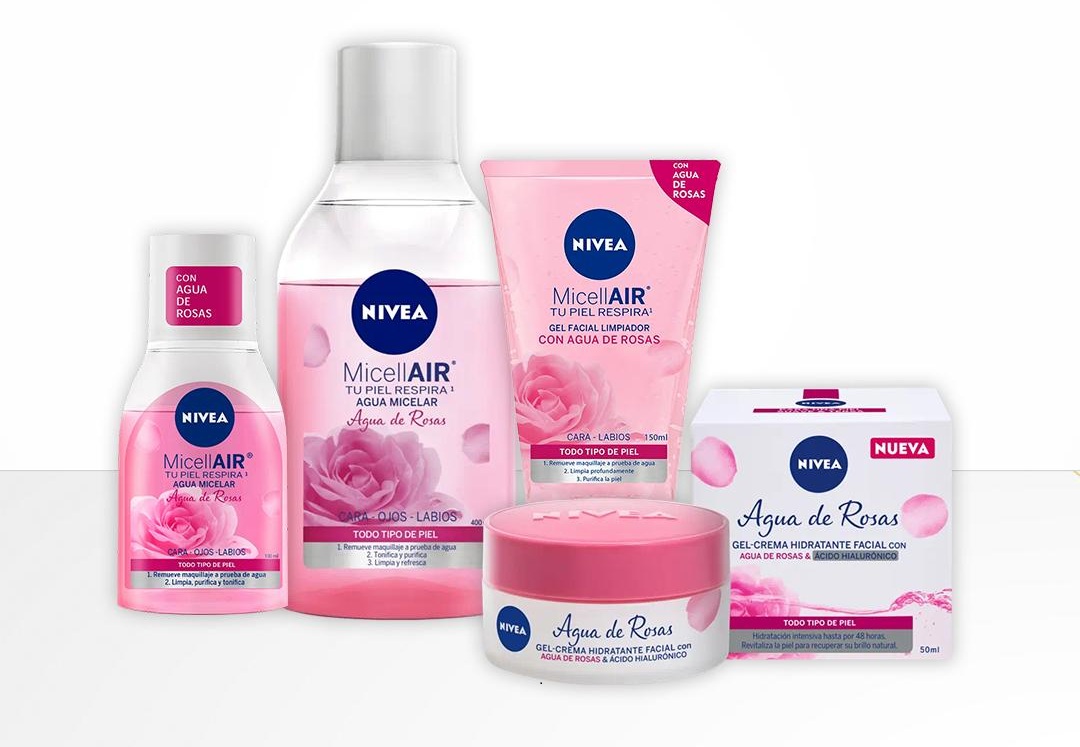 NIVEA agua de rosas