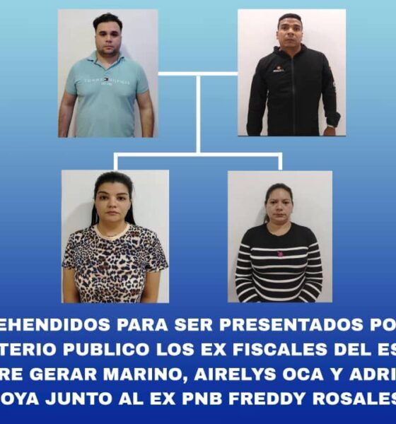 detención de tres exfiscales Cumaná - Agencia Carabobeña de Noticias - acn