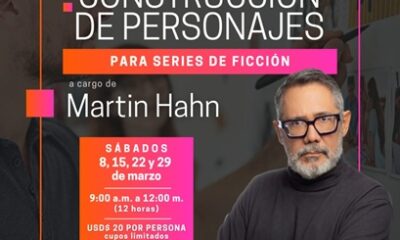 Martin Hahn taller de construcción de personajes