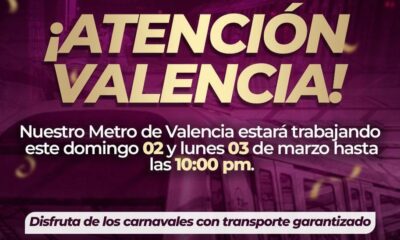 Metro de Valencia Carnavales