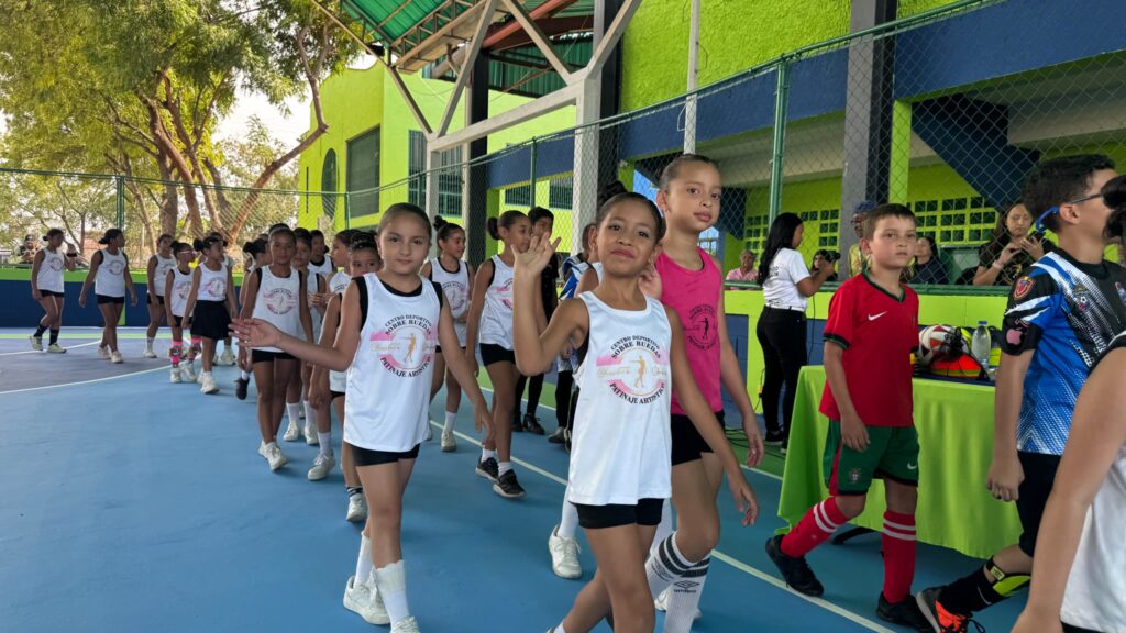 Rehabilitada cancha deportiva múltiple - Agencia Carabobeña de Noticias