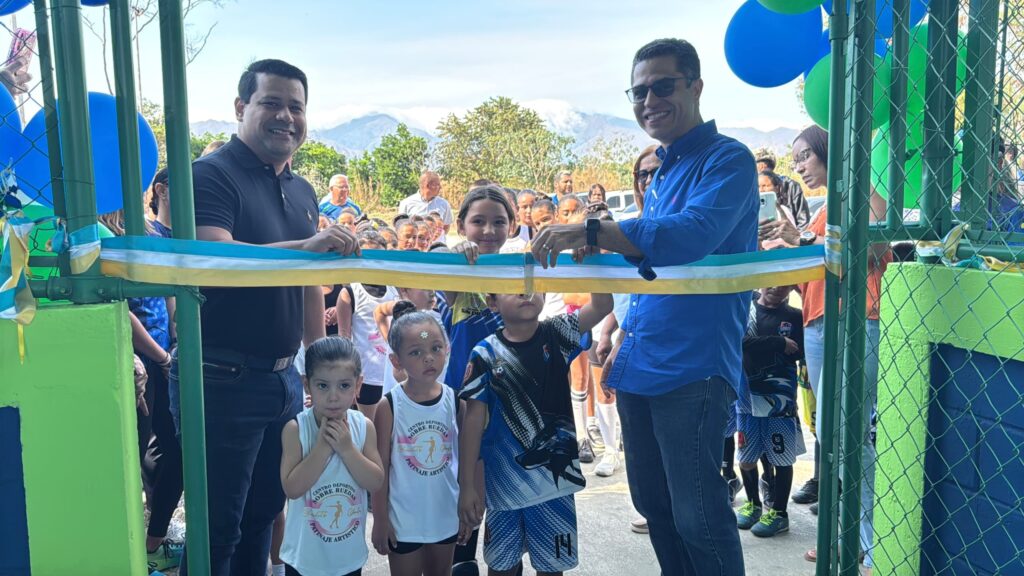 Rehabilitada cancha deportiva múltiple - Agencia Carabobeña de Noticias